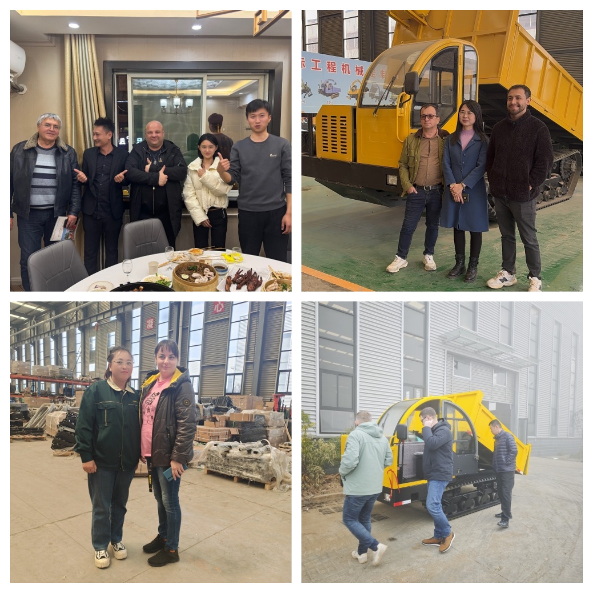 500KG Crawler Dump Truck